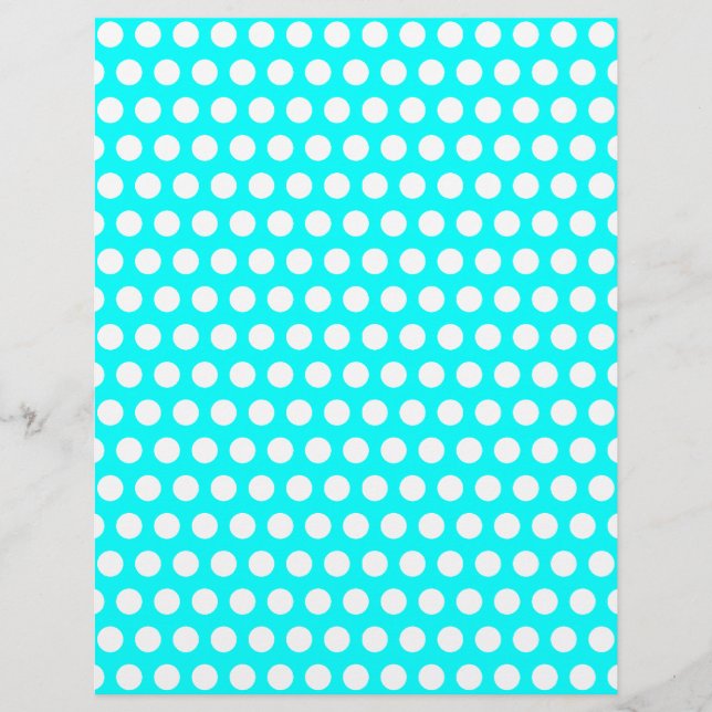 White Polka Dots Letterhead (Vorderseite)