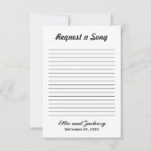 White Polka Dots Song Request (Vorderseite)