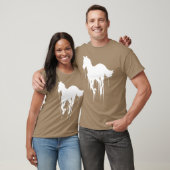 White Pony Drip family T-Shirt (Unisex)