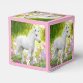 White Pony Unicorn Geschenkschachtel (Rückseite)