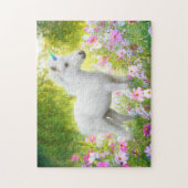 White Pony Unicorn Puzzle (Vertikal)