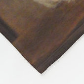 White Poodle in a Punt (von George Stubbs) Fleecedecke (Ecke)