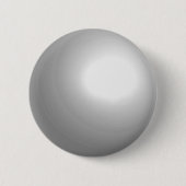 White Pool Ball Customizable Button (Vorderseite)