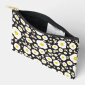 White Poppies Small Zipper Pouch Zubehörtasche (Offen)