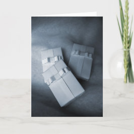 White Presents Feiertagskarte