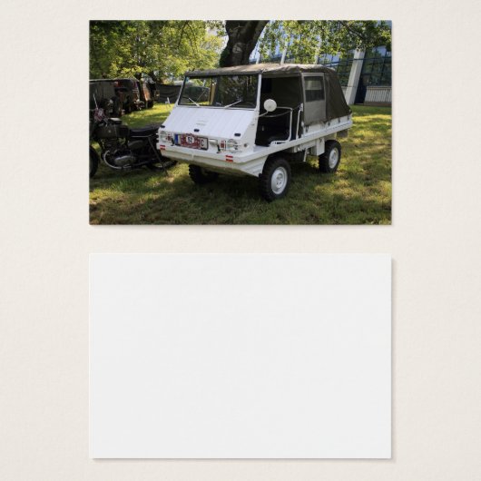 White Puch Haflinger (Vorne & Hinten)