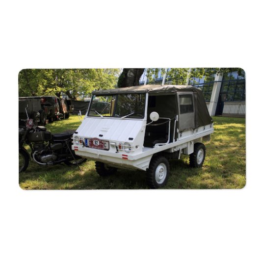 White Puch Haflinger (Vorne)