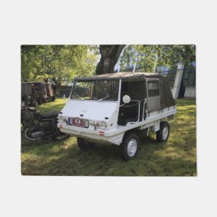 White Puch Haflinger Fußmatte