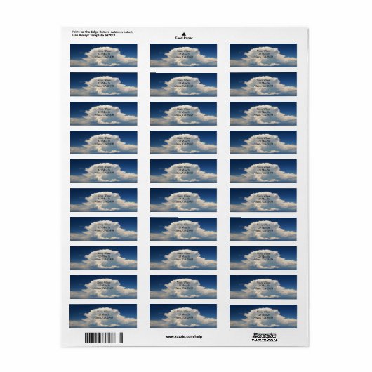 White Puffy Cloud (Vorne)