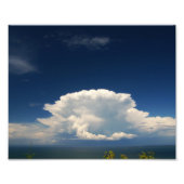 White Puffy Cloud Foto (Vorne)