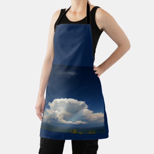 White Puffy Cloud Schürze (InSitu)