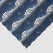 White Puffy Cloud Seidenpapier (Ausschnitt)