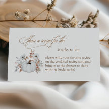 White Pumpkin Brautparty gemeinsam mit einem Rezep