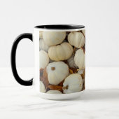 White Pumpkin Combo Mug Tasse (Links)