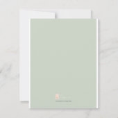 WHITE PUMPKIN Friendsgiving Einladung (Rückseite)