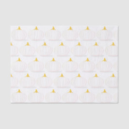 White Pumpkin Herbst Twins Baby Duschpapier Seidenpapier