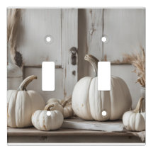 white pumpkin, rustic fall design