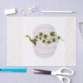 White Pumpkin Storybook Pink Hochzeit im Herbst Pa Seidenpapier (Handwerk)