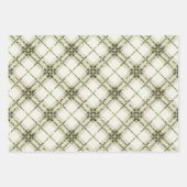 WHITE PUMPKINS & RED FALL AUTUMN APPLES GESCHENKPAPIER SET (Vorderseite 2)