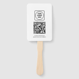 White QR | Professional Business Logo Design Fächer