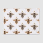 White Queen Bee Tissue Paper Seidenpapier (Vorderseite)