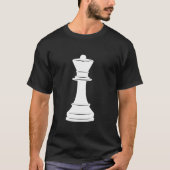 White Queen Chess Piece Halloween Group Kostüm Ch T-Shirt (Vorderseite)