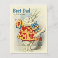 White Rabbit Herald Bester Papa in der Welt CC1124