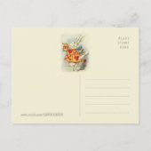 White Rabbit Herald Bester Papa in der Welt CC1124 Postkarte (Rückseite)