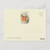 White Rabbit Herald Bester Papa in der Welt CC1124 Postkarte (Rückseite)