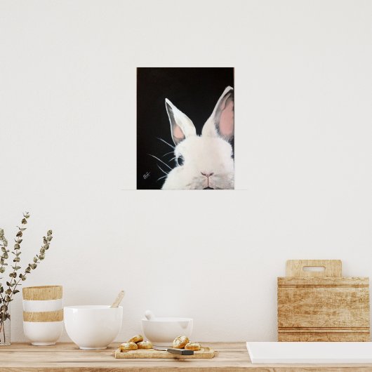 White Rabbit.jpg Poster (Küche)