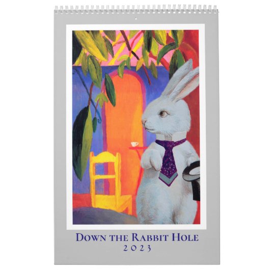 White Rabbit Meets Master Artists 2023 Calendar Kalender (Titelbild)