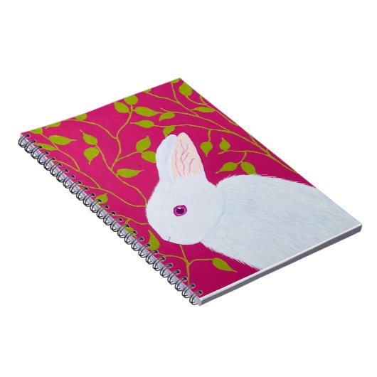 white rabbit notizblock (Rechte Seite)