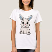 White Rabbit T-Shirt (Vorderseite)