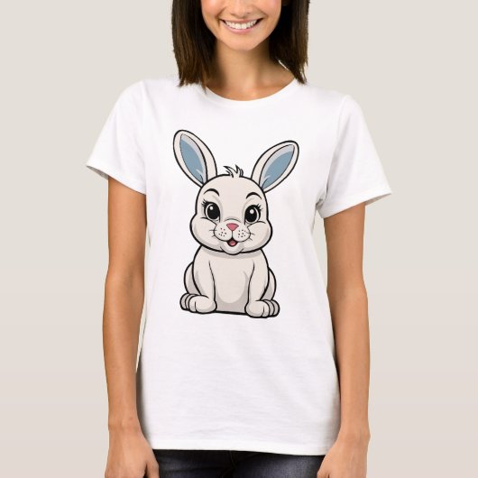 White Rabbit T-Shirt (Vorderseite)