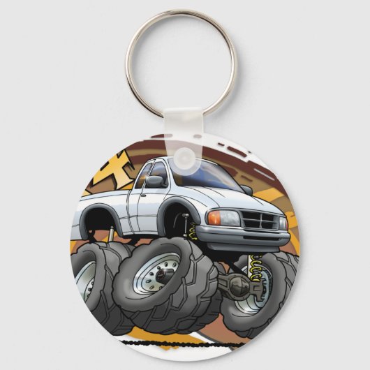 White Ranger Schlüsselanhänger (Vorderseite)