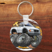 White Ranger Schlüsselanhänger (Vorderseite)