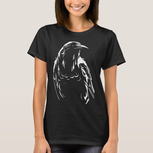 White raven T-Shirt (Vorderseite)