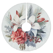 White Red Blume Weihnachten Urlaub Elegante