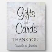 White Reflection - Schilder Fotoplatte (Vorderseite)