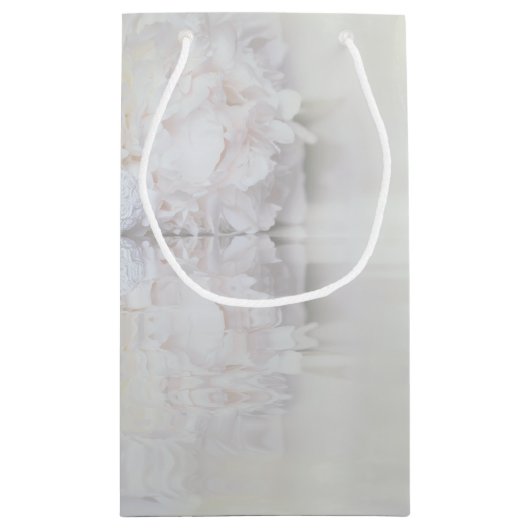 White Reflections Hochzeit Vielen Dank Geschenk Ta Kleine Geschenktüte (Rückseite)