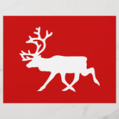 White Rentier/Kariou-Silhouette Flyer (Vorne)