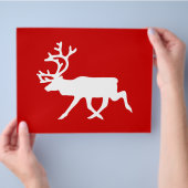 White Rentier/Kariou-Silhouette Flyer (Hand)