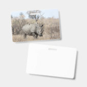 White Rhino Ausweis (Vorder- & Rückseite)