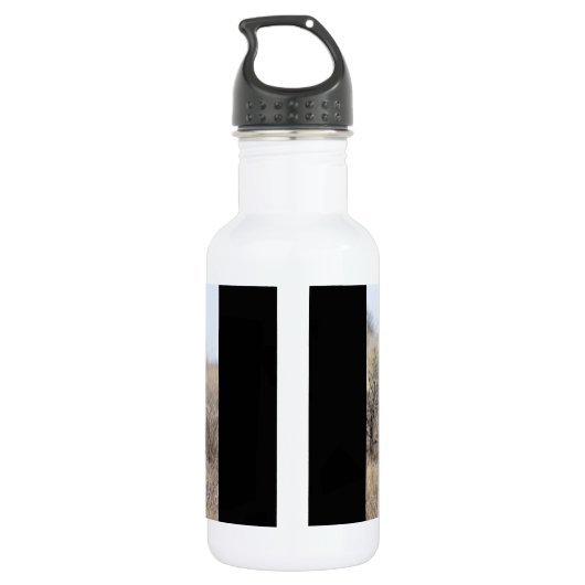 White Rhino Edelstahlflasche (Rückseite)