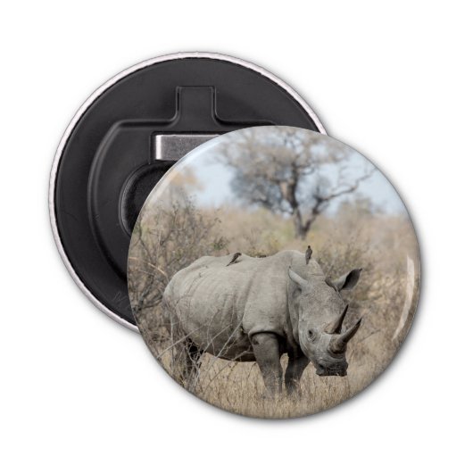 White Rhino Flaschenöffner (Vorderseite)
