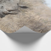 White Rhino Geschenkpapier (Ecke)
