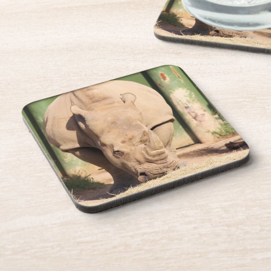 White Rhino Getränkeuntersetzer (Linke Seite)