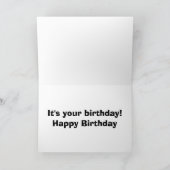 White Rhino Gets Advice from a Little Bird, A... Karte (Innenseite)