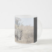 White Rhino Mattglastasse (VorderseiteRechts)