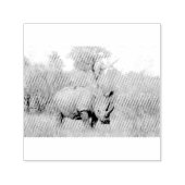 White Rhino Permastempel (Design)